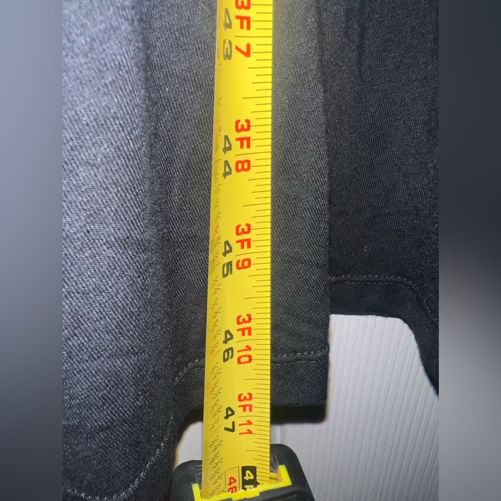 Soft Surroundings Solid Black Maxi Dress With Sil… - image 7